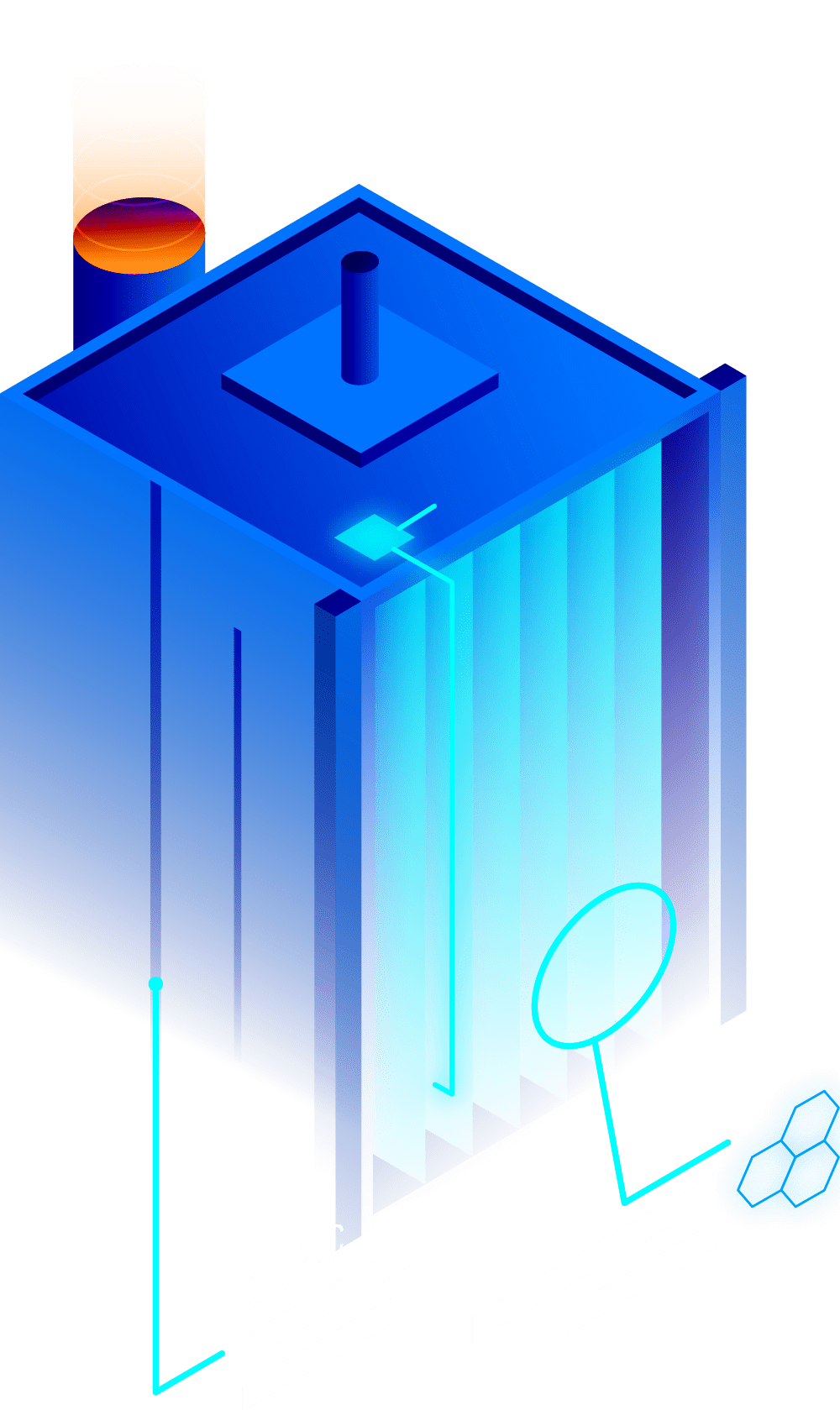 service heat pump unit